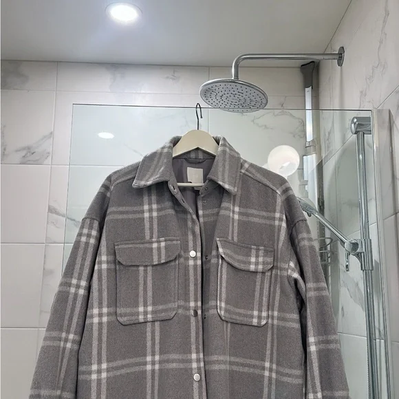 H&M Light Gray Jacket - Picture 5 of 9